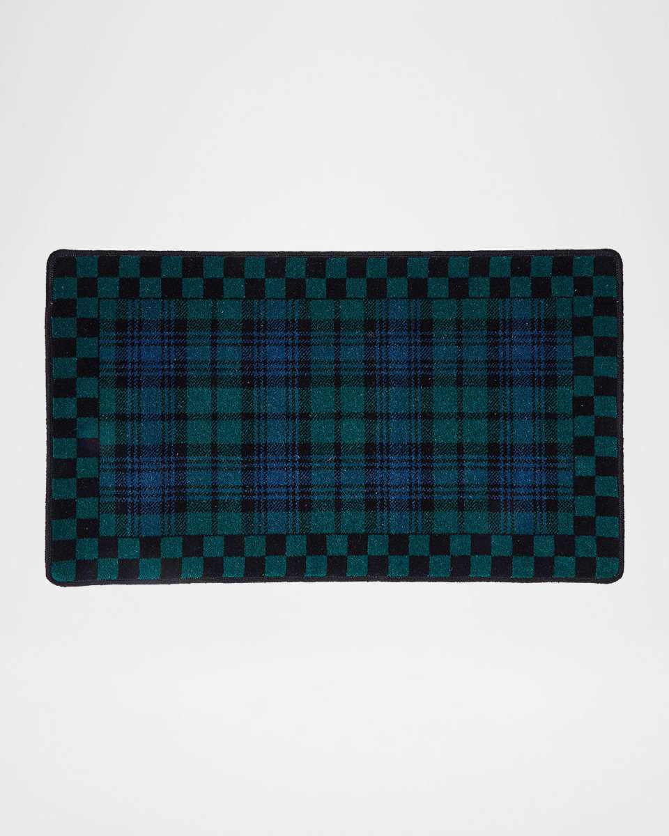 Tartan Black Watch Rug, 2' x 4'